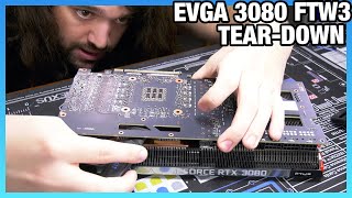 EVGA RTX 3080 FTW3 Tear-Down & Cooler Disassembly