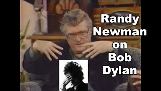 Randy Newman on Bob Dylan critics and songwriting - Later with Bob Costas 2/16/93