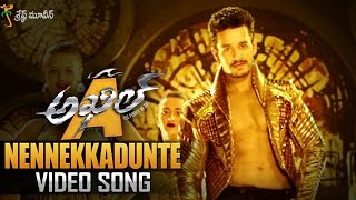Nennekkadunte Full Video Song || Akhil Movie Video Songs || Akhil Akkineni