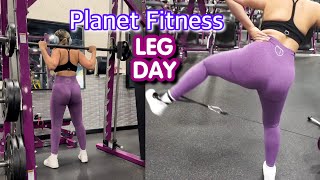 PLANET FITNESS LEG DAY USING SMITH MACHINE, CABLE MACHINE, AND EQUIPMENT | SAAVYY