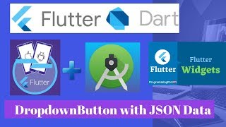 DropDownButton Using JSON Data - Flutter Tutorial