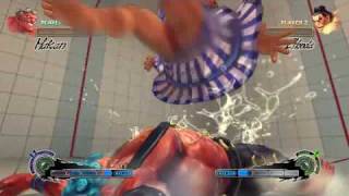 Super Street Fighter 4 - Hakan Ultra 2 Oil Combination Hold