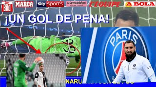 Por que Gianluigi Donnarumma se convirtió en tan Mal portero.#psg