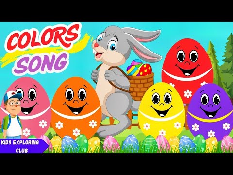 Easter Bunny Color Song For Kids Colors Song For Kids Babies Fun