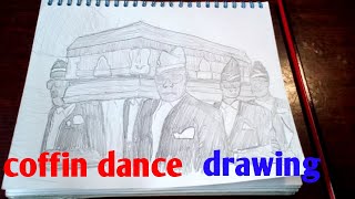 Coffin dance drawing | simple way | avolt studio / draw / how to draw / top drawing/draw anime