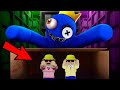 Atam Dan Atom Lari Dari Kejaran Rainbow Friend || ROBLOX