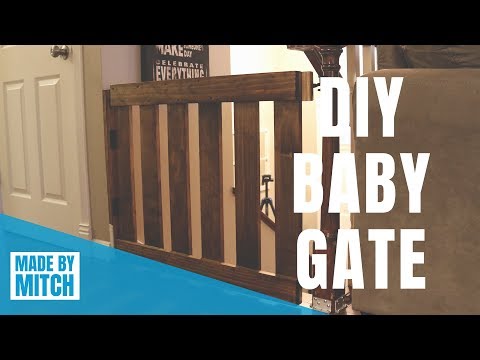DIY Baby Gate DIY Baby Gate