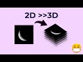 2D to 3D-CSS 3D Layered Image Hover Effects-CSS Isometric