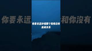 你要永远珍惜那个和你没有血缘关系……#让生活慢下来 #每个人都有自己的故事 #独处也是一种享受 #情感 #人间烟火 #情感共鸣 #love  #comedy  #shorts #爱情