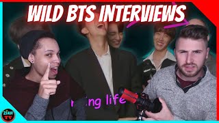 BTS INTERVIEWS ARE GETTING WILDER - REACTION!