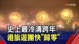 香港跨年冷清..迪士尼取消\