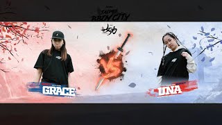 新生代女力1on1 Best8 1 Grace vs HRC Una｜2022 安麗 Taipei Bboy City X 女力街舞嘉年華 Femalegend 十週年 Day.2