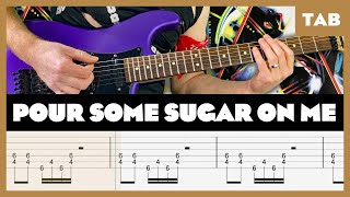 Def Leppard - Pour Some Sugar On Me - Guitar Tab | Lesson | Cover | Tutorial