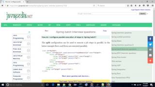 How do I configure parallel execution of steps in Spring batch? | javapedia.net