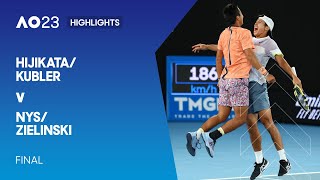 Hijikata/Kubler v Nys/Zielinski Highlights | Australian Open 2023 Final