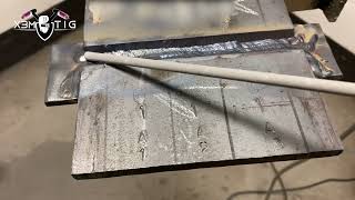 Stick Welding  | How To Stick Weld Structural Flat Test Position!