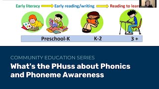 What's the PHuss about Phonics and Phoneme Awareness with Dr. Lucy Hart Paulson