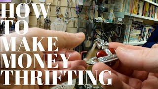 HOW TO MAKE MONEY THRIFTING  | CHARITY SHOP SHOPPING UK | COME THRIFTING WITH US