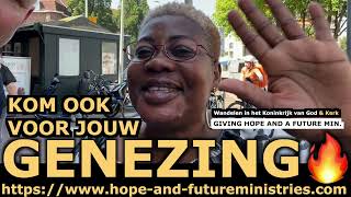 Getuigenis🔥GIVING HOPE AND A FUTURE 8 July 2023 DEN HAAG 13 jaar pijn Rechter Helft Lichaam GENEZEN🔥