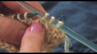 K2tog tbl (knit two together through the back loop)