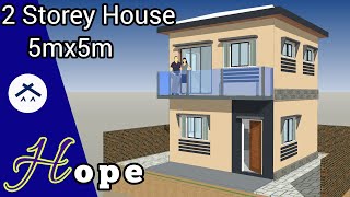 Tiny House Design (5x5 Meter)