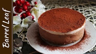 全素提拉米蘇蛋糕 (無麵粉, 免烤) Vegan Tiramisu Cake (GF, No Bake)