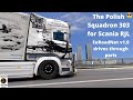 ets 2 dutch trucker mario The Polish Squadron 303 for Scania RJL v8 open pipe EuRoadNet v1.0