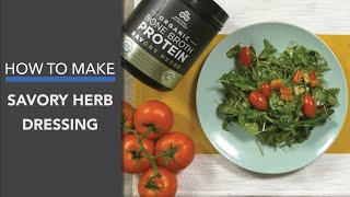 Homemade Savory Herb Dressing