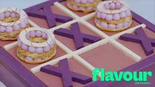 How to Make a Tempered Chocolate Tic Tac Toe Board | Great Chocolate Showdown