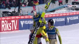 Robert Kranjec, Vikersund 27.1.2013 WINNER, HD Video