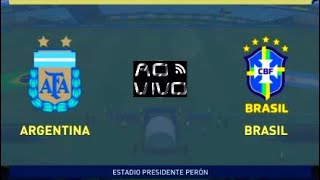 ( DECISÃO de PÊNALTIS ) Seleção ARGENTINA x Seleção BRASILEIRA ( BRASIL ) NO FIFA 21