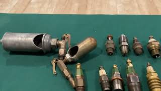 Vintage Spark plug collection