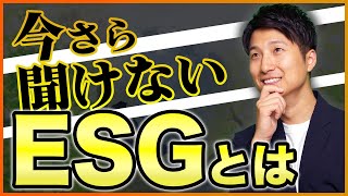 ESGとは？ ESG経営の重要性を分かりやすく解説