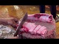 amazing big katla fish cutting skills fish cutting skills