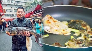 《跟着大廚去買餸》香脆煎焗魚嘴 滿福樓總廚公開食譜