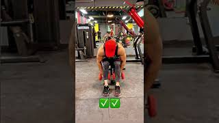 Gym Exercises (YOU'RE DOING WRONG!) | PART-44 #shorts #gym #mistakes