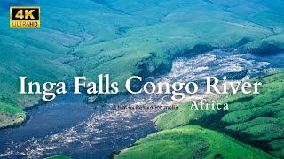 Inga Falls, Congo River  Africa with relaxing music | Relaxation Mafia