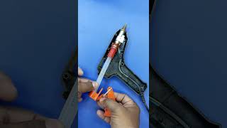 how to repair broken glue gun trigger #howto #repair #tricks