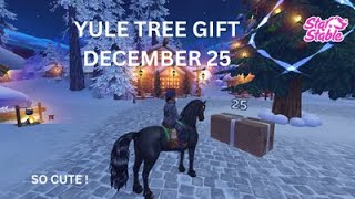 star stable/YULE TREE GIFT DECEMBER 25