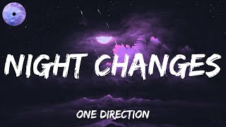 Night Changes - One Direction (Lyrics) || Ed Sheeran, The Weeknd, JENNIE & Lily Rose Depp, Siine (M