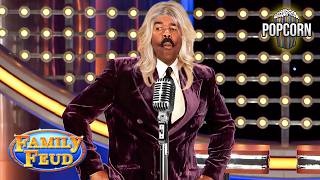 Best FEMALE SINGER Questions That Steve Harvey LOVED! | Family Feud
