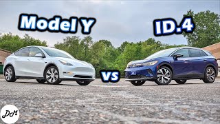 2021 VW ID.4 vs Tesla Model Y