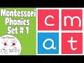 How to Teach Phonics | Set 1 - C, M, A, T | Montessori 3 Step Lesson