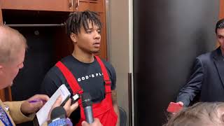 Markelle Fultz Post Game -Magic 125-121 over Wizards