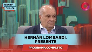 Hernán Lombardi, presente | #OpiniónPública completo - 20/10 - El Nueve