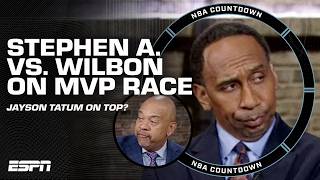 Stephen A. Smith & Michael Wilbon GET INTO IT over the MVP debate! | NBA Countdown