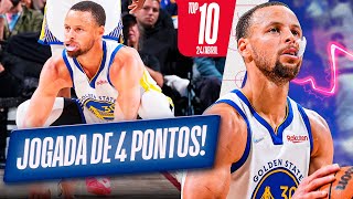 CURRY PROTAGONIZA UMA JOGADA DE 4 PONTOS, INGRAM GARANTE DUAS POSIÇÕES E MAIS! - TOP 10 NBA 24/04