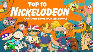 Top 10 NICKELODEON Cartoon Shows That Defined Your Childhood!