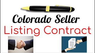 Colorado Seller Listing Contract w/ Peter Psotny