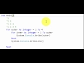 Visual Basic - Nested Loops - Example 3